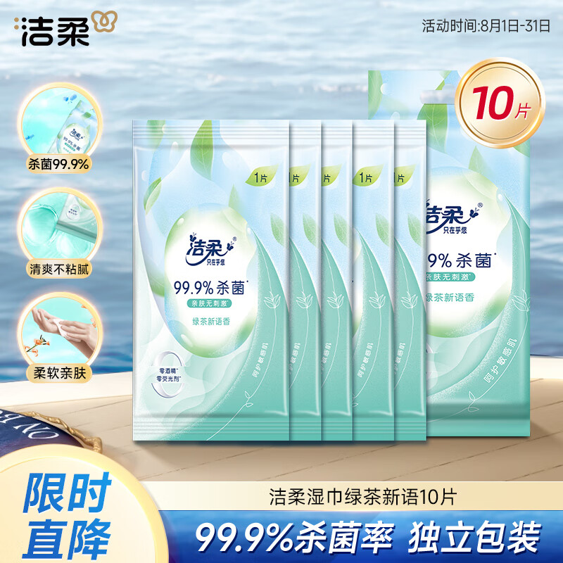 ����ʪ���̲�����10Ƭ����װ�º��޴̼���ˬ��ճ��99.9%ɱ��ʪֽ��