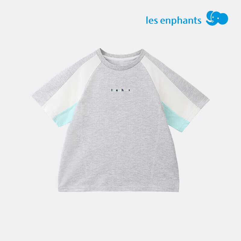 丽婴房(Les enphants)儿童短袖T恤 活力紫 150 cm/12岁