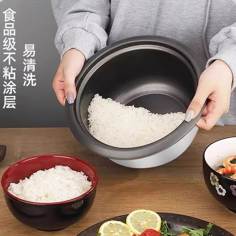 三角牌304不锈钢电饭锅老款2人3-5-6L煲汤煮粥正品电饭煲老式家用 【2代升级精钢机身款】(-加量不加价) 1.5L