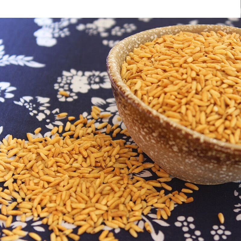 德祥隆湖北米茶米新米手工炒米茶荆门特产曲米茶玄米茶糙米茶斤