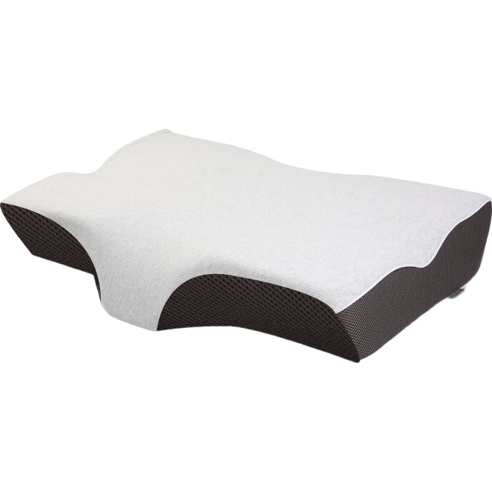 诺伊曼（noyoke）记忆枕头深度睡觉眠颈椎枕专用枕头蝶形护枕颈睡觉专用舒适枕头 （9/7cm）中枕 单只