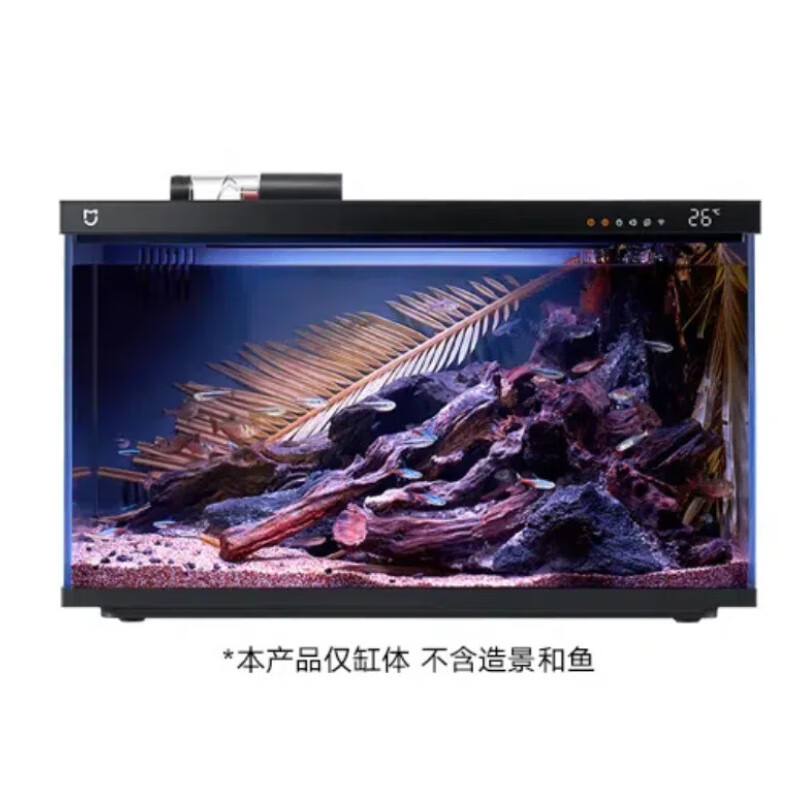 小米米家智能桌面鱼缸小米生态鱼缸小型智能专业背滤一体缸自循环 米家智能鱼缸