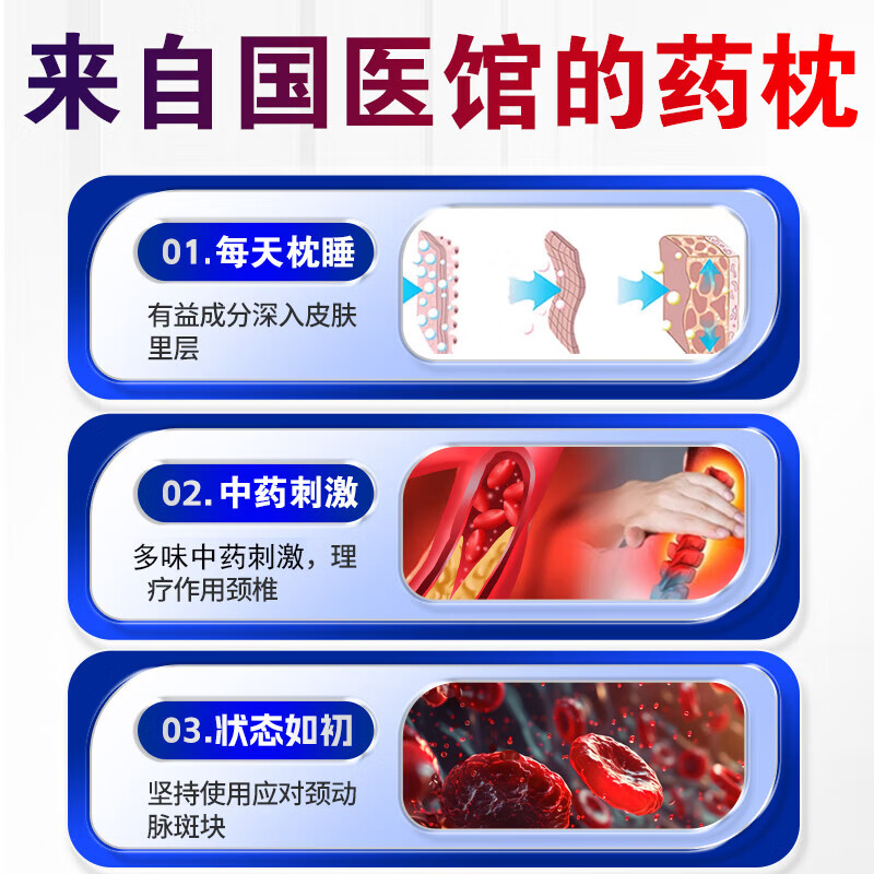 血糖中草药枕头中老年三高血糖人群糖尿病专用告别胰岛素降稳药枕 高级【降稳血糖】 告别胰岛素