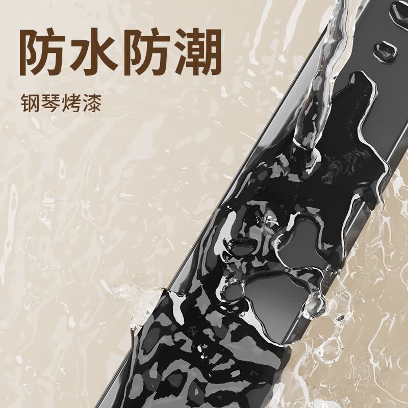 斯沃森（SWARSON）铝合金踢脚线加厚奶油风卡扣式贴脚线条6cm金属不锈钢极简地脚线 6cm卡扣款踢脚线-备注颜色