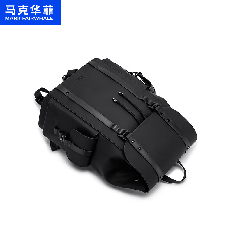 马克华菲商务双肩包男休闲机能背包出差旅行通勤包电脑包旅游时尚