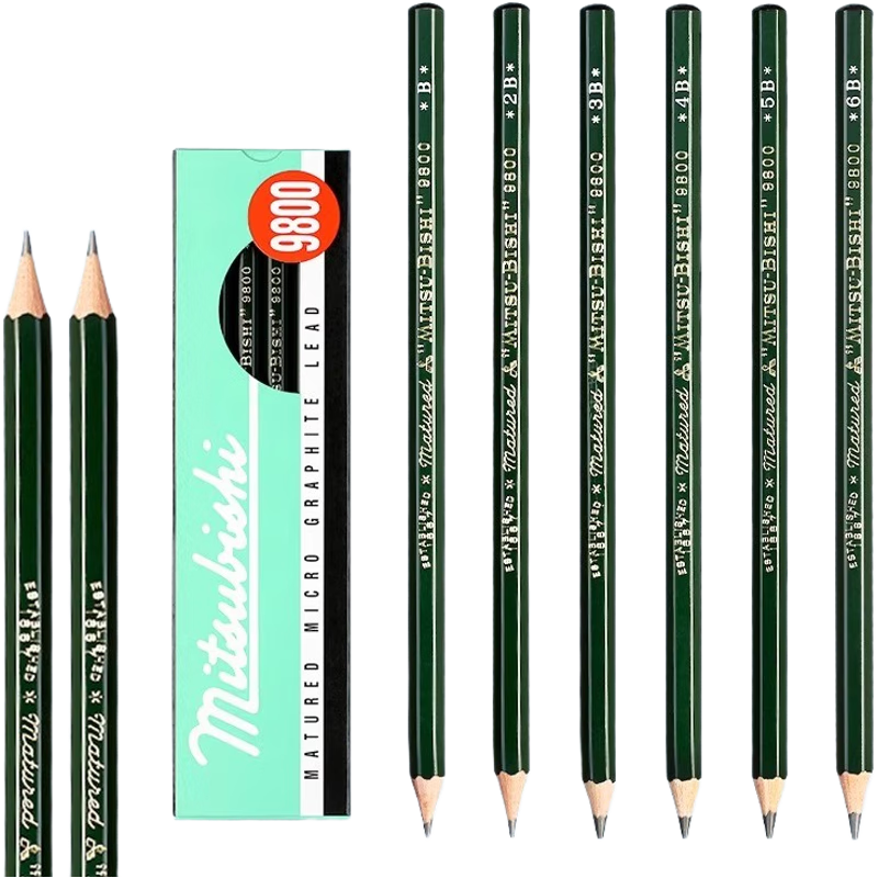 uni -ballǦ 9800Ǧ רҵͼʻ滭 ƼHB+2B+4B+6B+8B) 1֧ 13.05Ԫ