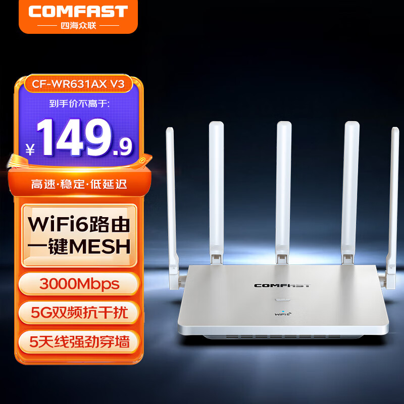 COMFAST WR631AX路由产品图片