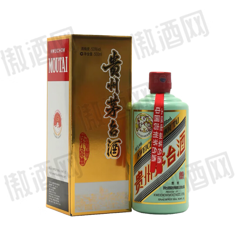 MOUTAI 白酒 500ml 53% 茅台酒 500ml KWEICHOW MOUTAI 53% 500ML
