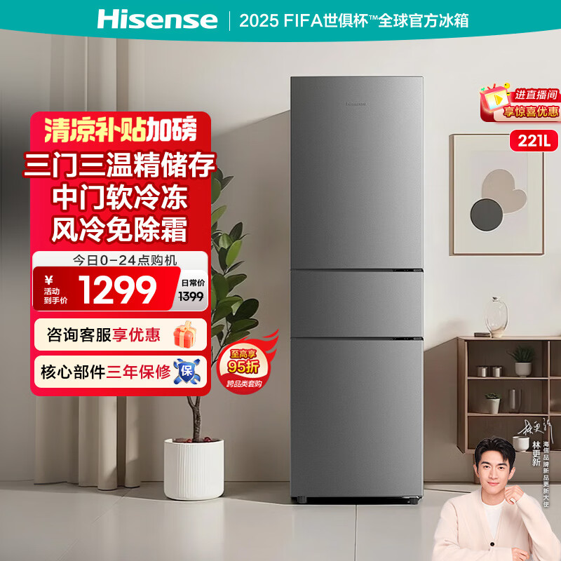 ţHisense221ŷ ˪ýʡżóⷿС͵ BCD-221S2RNKD ɫ