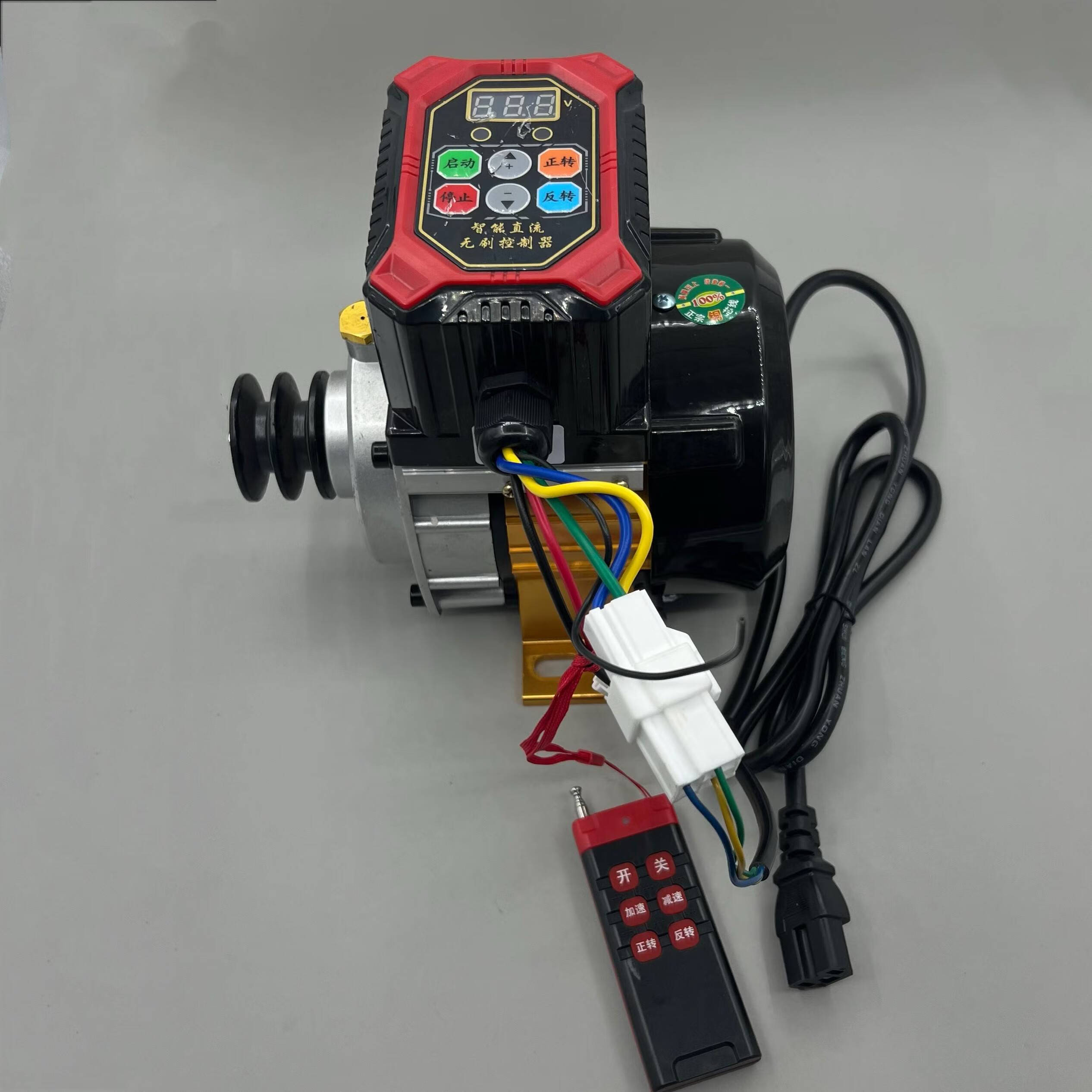 48v60v72v12v220v无刷电机打药机收管电机减速电机220v电机控制机 12v