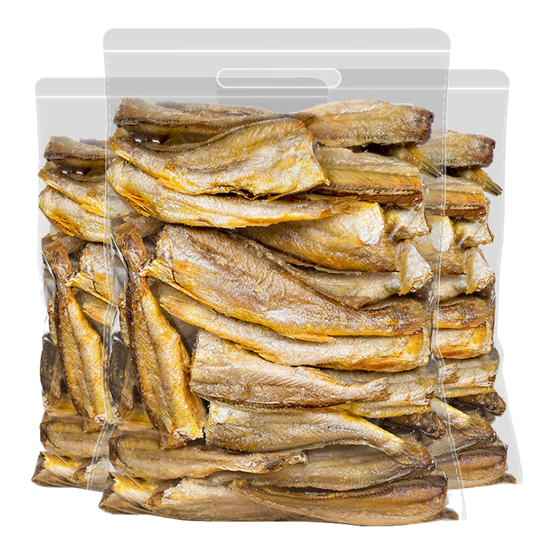 春江月香酥小黃魚(yú)酥干即食烤魚(yú)片黃花魚(yú)海味零食青島特產(chǎn)休閑零食旗艦店 【約248條】香辣味小黃魚(yú)4大包