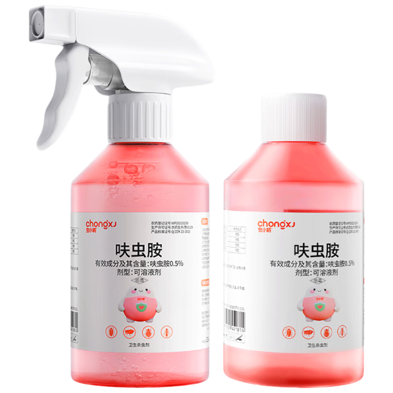 虫小将热门商品蟑螂药特效强力全窝端虫卵双杀呋虫胺驱虫除虫喷雾剂