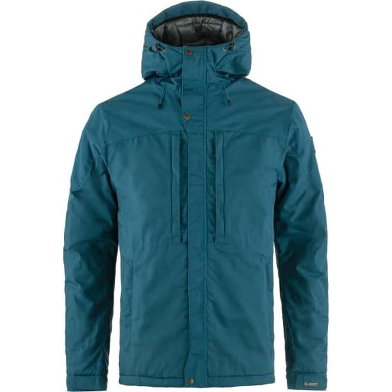北极狐（FJALLRAVEN）男款加厚防风 padded 夹克外套秋冬潮流休闲衣裤 Blue L