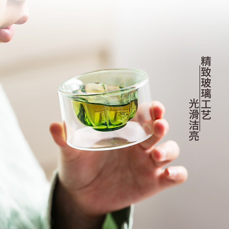 礼司府X陕西历史博物馆 得宝主人杯功夫茶杯套装礼盒装