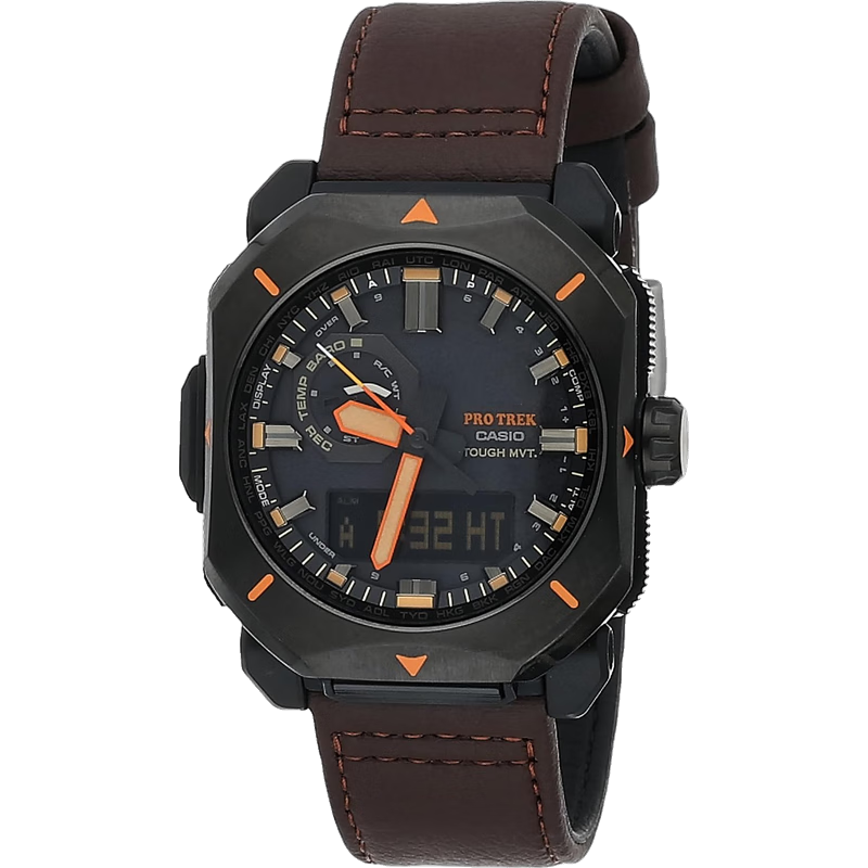 Casio卡西欧 Pro Trek登山系列手表幸存者系列 太阳能充电 三重感应器