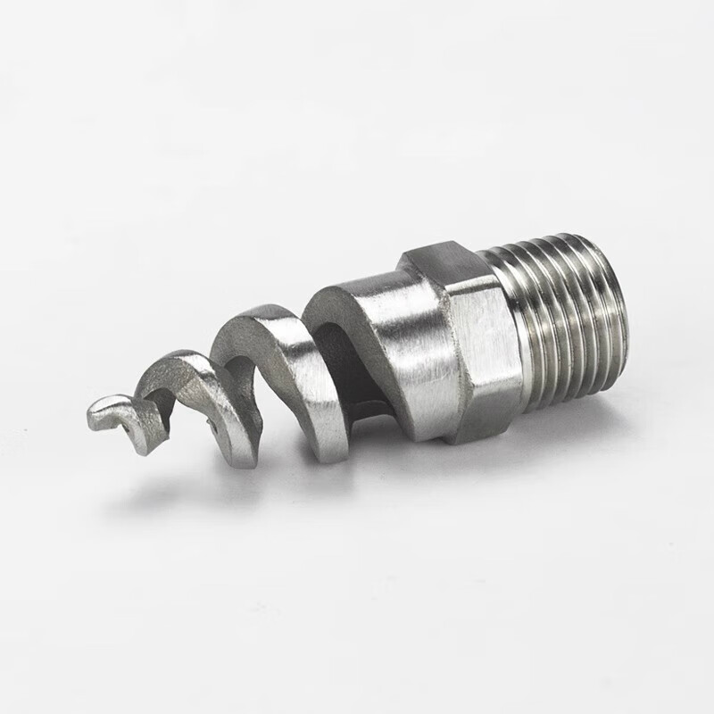 笠霾屯304螺旋喷嘴316L不锈钢螺旋喷头SPJT工业脱硫消防螺纹除尘防堵4分 316 DN100【抛光】