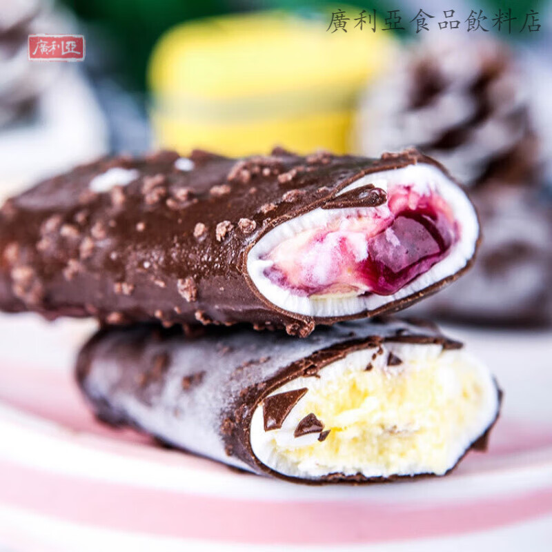 伊利【新口味】巧乐兹巧脆棒巧恋果冰淇淋脆皮雪糕冷饮冰激凌 巧乐兹6重巧巧5支(350g)