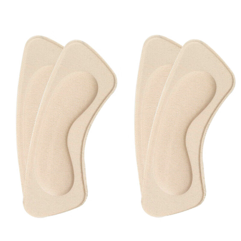 番易后跟贴B1va201-海绵防磨后跟鞋垫舒适脚贴防水泡鞋防滑鞋大改 拱形肤色2双-均码