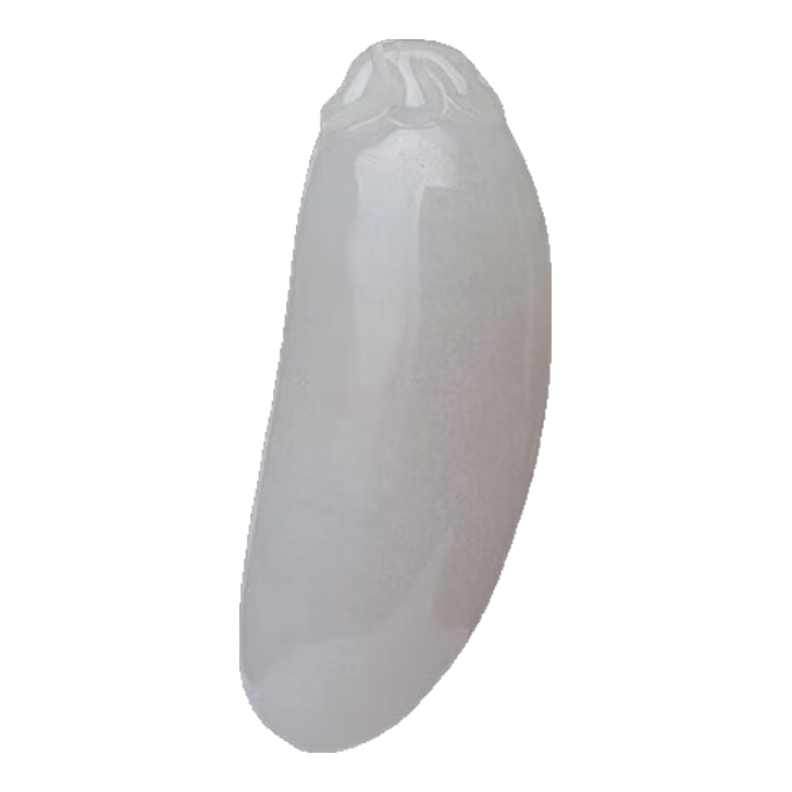 北玉翡翠福瓜吊坠缅甸A货天然飘浅绿浅紫色春带彩挂件男女款备注编号