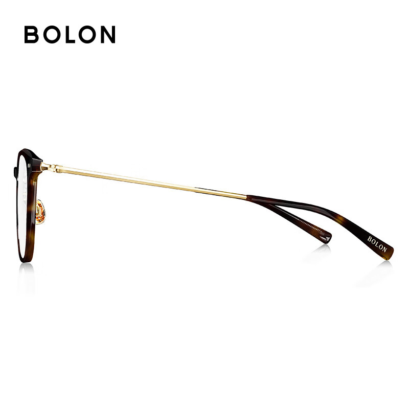 暴龙(BOLON)近视眼镜框 方圆形男女款镜架 暴龙眼镜 BJ5200 精选 B20-玳瑁镜框 配蔡司新清锐1.60铂金膜镜片