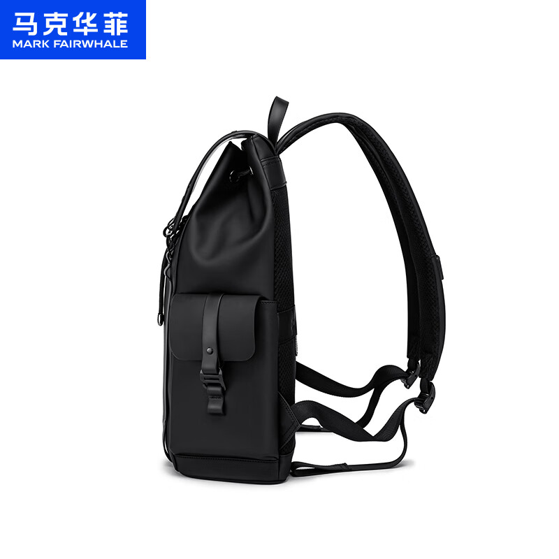 马克华菲商务双肩包男休闲机能背包出差旅行通勤包电脑包旅游时尚