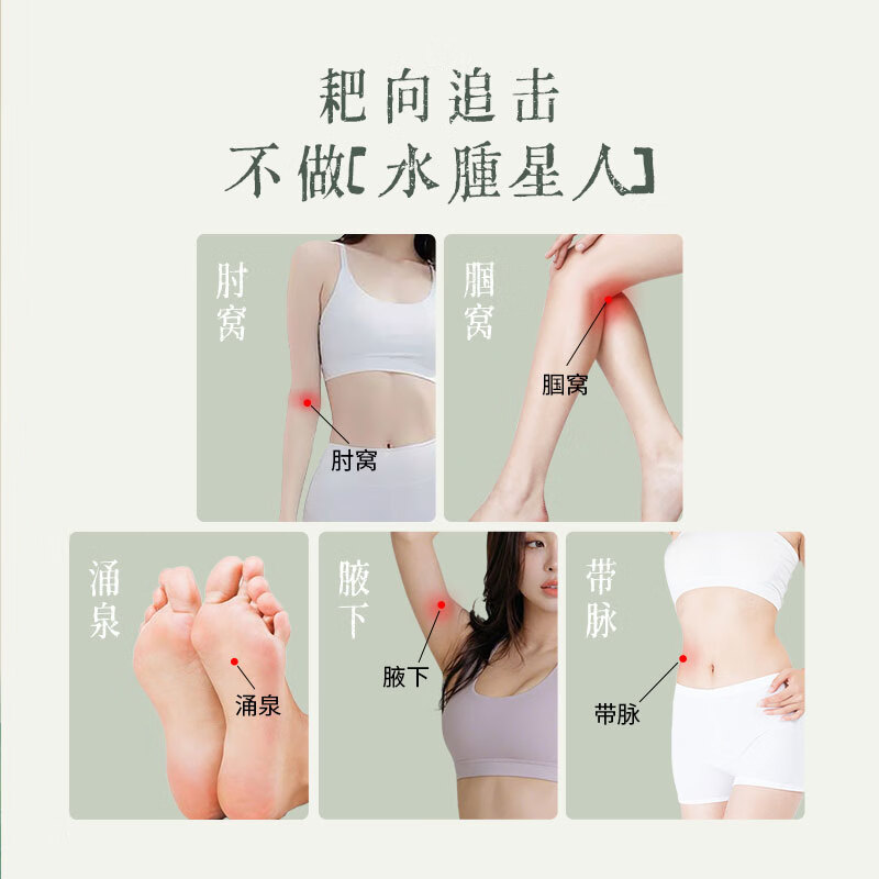 后辰排排贴寒气体内湿草本植萃升级版全身可用肚脐足部艾草贴 6盒囤货装