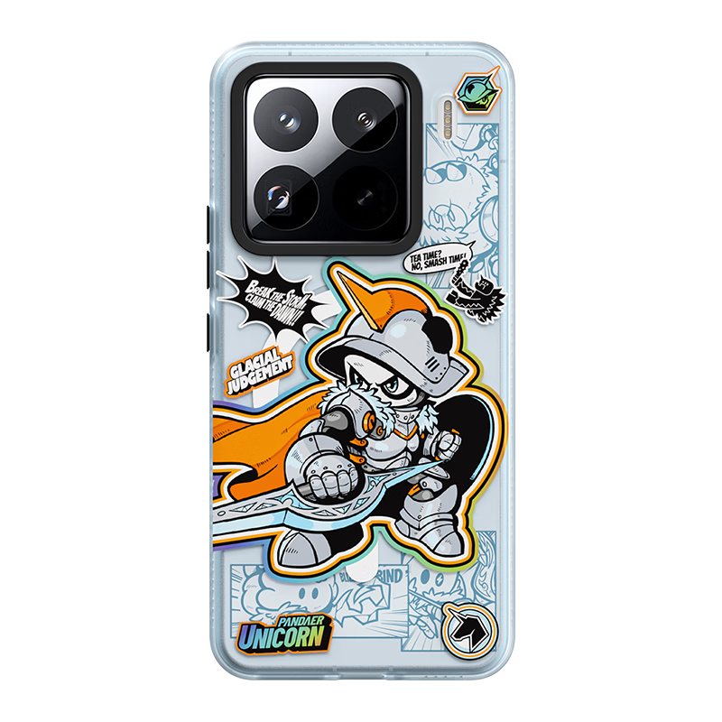 魅族（MEIZU）PANDAER 白金独角兽 妙磁抗菌手机壳 全军出击 适用小米 15 Pro IML印刷 全包结构 Click按键 磁吸