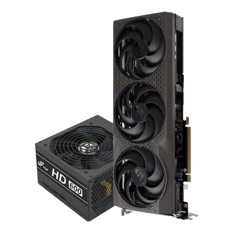 藍(lán)寶石AMD RADEON RX7650GRE系列顯卡 黑鉆/極地/白金/合金脈動(dòng) 黑神話悟空 臺(tái)式電腦游戲顯卡 RX7650GRE黑鉆+全漢650W