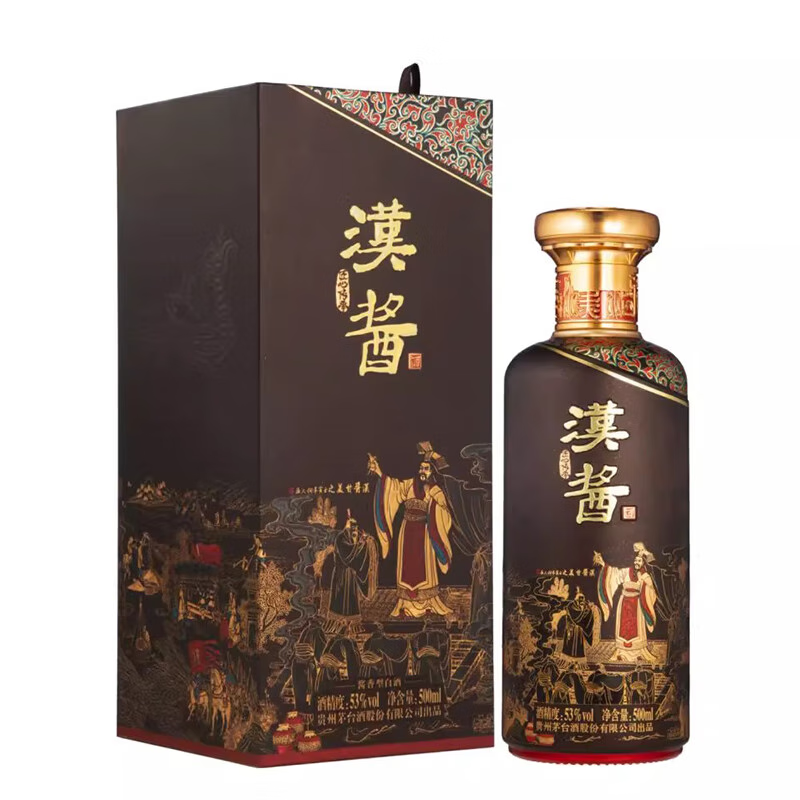 茅台（MOUTAI）汉酱 53度 500mL 1瓶 匠心传承 单瓶装