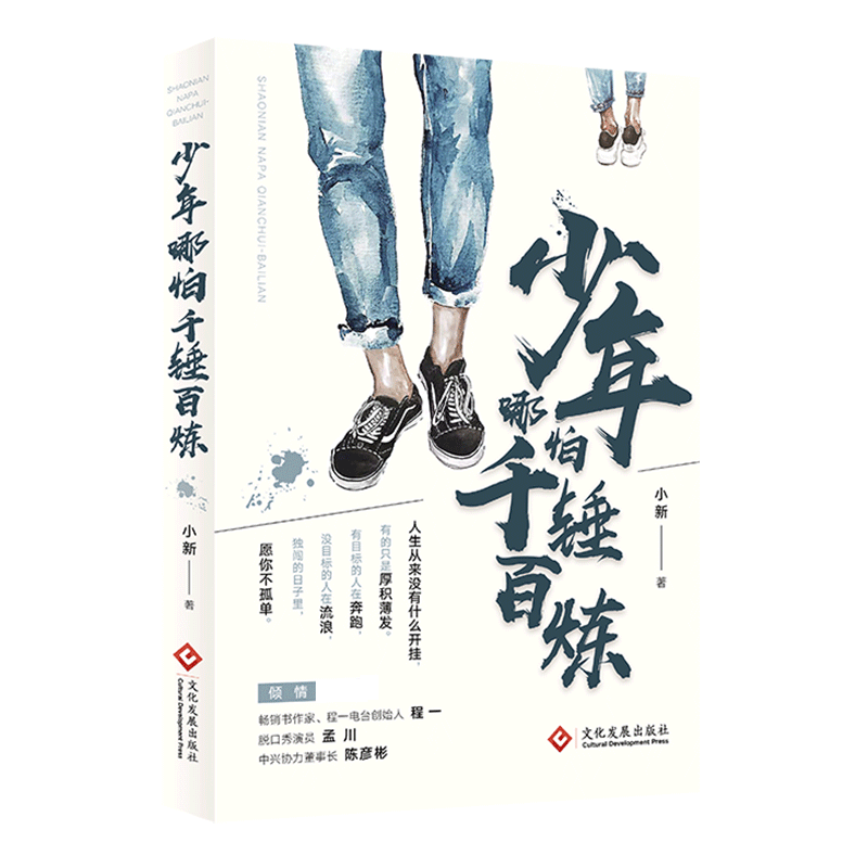 少年哪怕千锤百炼 小新著 人生从来没有什么开挂有的只是厚积薄发 畅销励志书