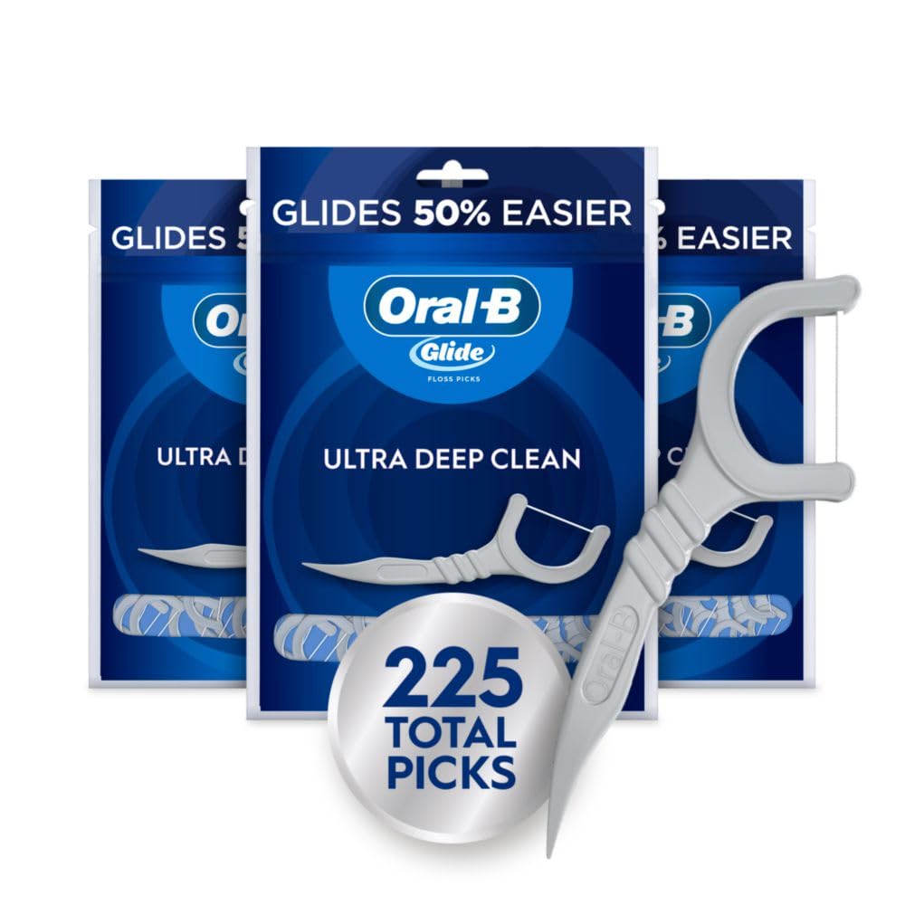 ORAL-B OralB 欧乐B 超深层清洁牙线棒 去除食物和牙菌斑 清凉薄荷味 75 22.9米(3件装)