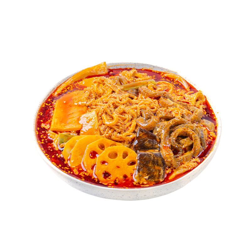 和蓉匯紅油麻醬毛肚凈重1.14kg 3-4人食 百葉千層魔芋香辣麻醬即拌即食