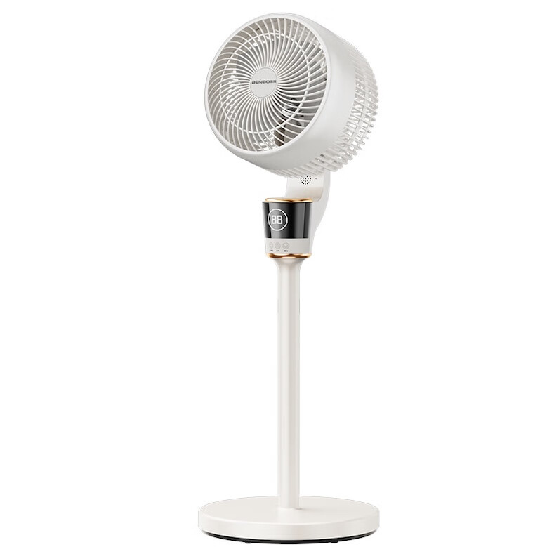 本博制冷落地风扇智能语音空气循环扇静音大风力台式电风扇立式落地扇 语音智控款