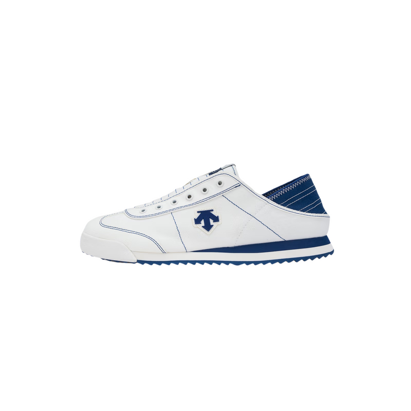 DESCENTE迪桑特CHRON系列男女同款TEMPO SLIP-ON運(yùn)動休閑鞋夏季 DB-White/Estate Blue男子 40