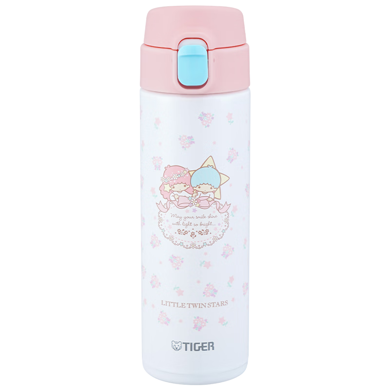 虎牌（TIGER）保温杯三丽鸥男女士水杯双子星学生杯中秋节礼物MOY-L48C-WA480ML