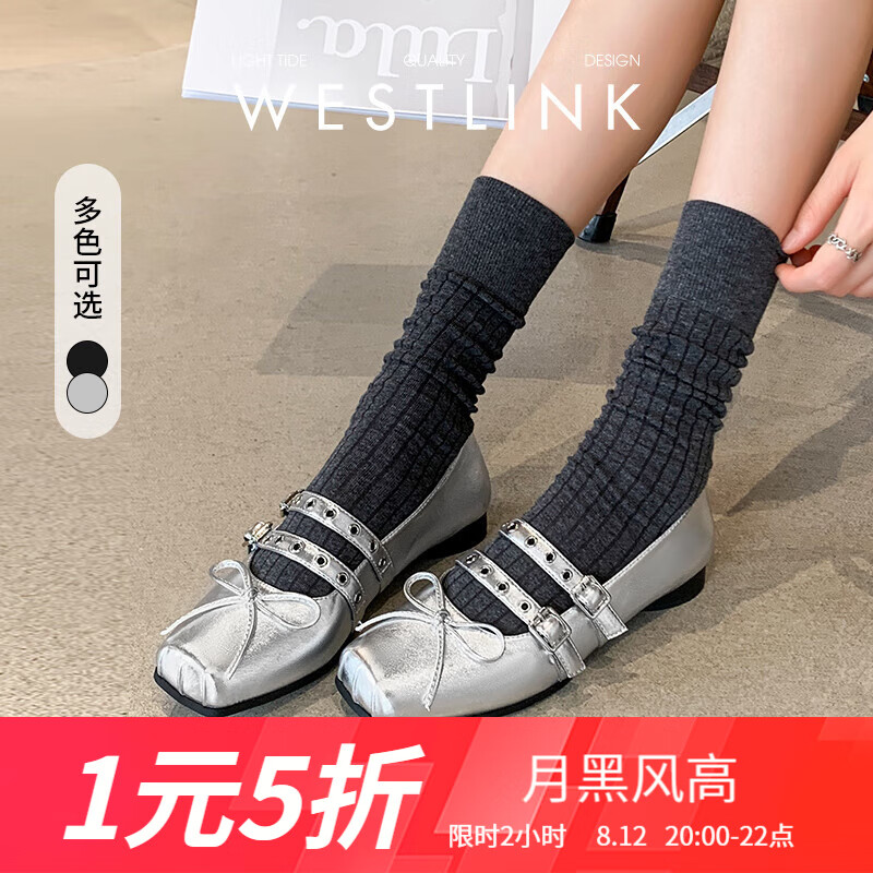 �������ٵ�ЬŮ�ļ�2025�¿�í����ͷ��ȹ��СƤЬ������ɫƽ��Ь ��ɫ 35 (225)