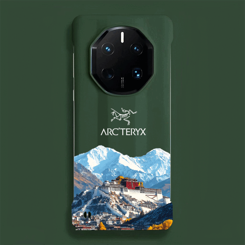 布达拉宫适用华为手机壳mate70rs硬壳60rs超薄40/50rs无边框70pro 始祖鸟-蓝色-超薄无边框手机壳 【别拍错】先查看手机型号