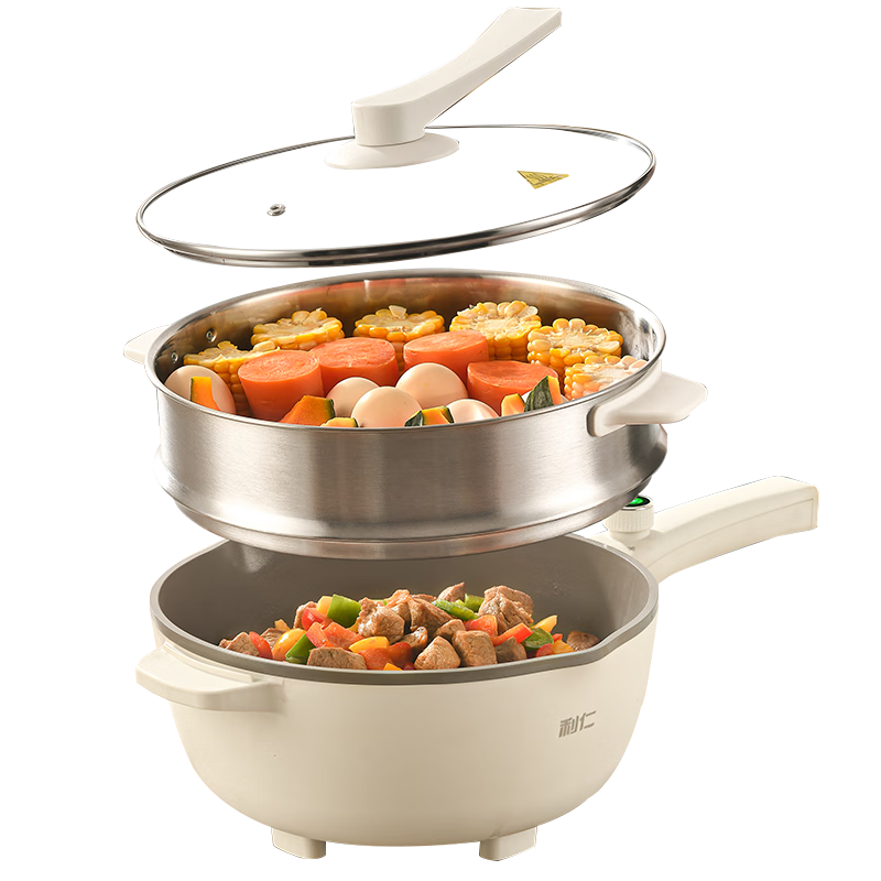 ���ʣ�Liven���糴�� ����� ���� ������ ���ö๦�����󳴲� һ����ȹ� 4L����;����ճ��������DCG-J4036 166.08Ԫ(������)