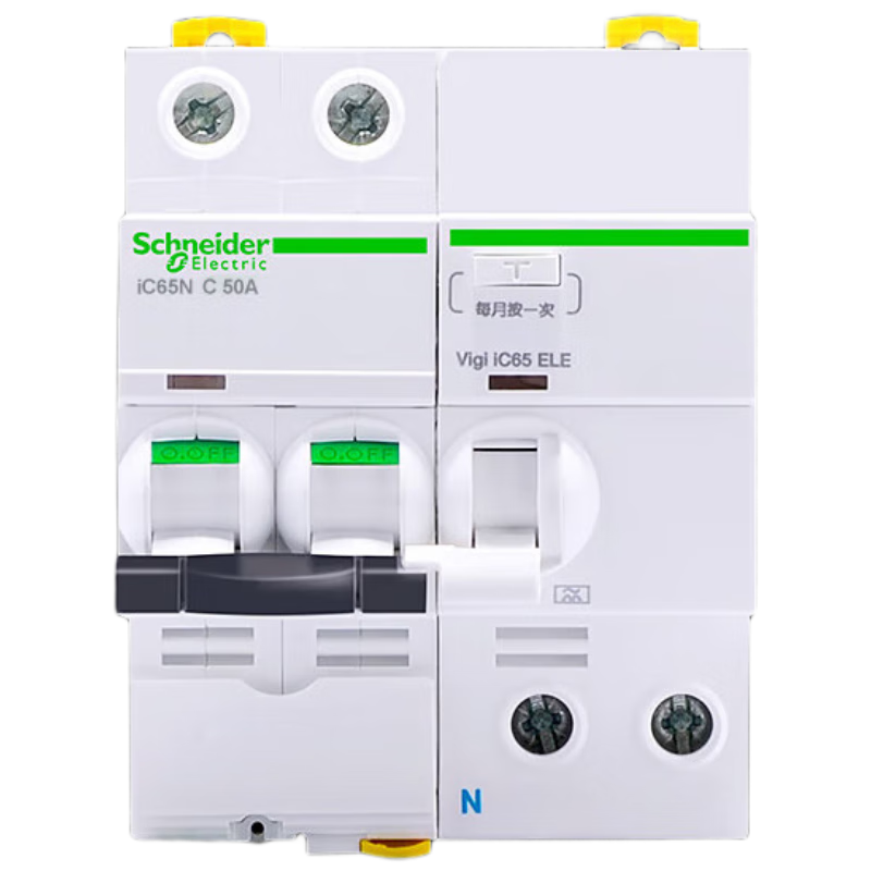 ʩ�͵µ��� ©�籣������ A9ϵ��iC65N��©�籣����·�� 2P C50A��բ����©��������� A9F18250 + A9V57263 137.13Ԫ(������)