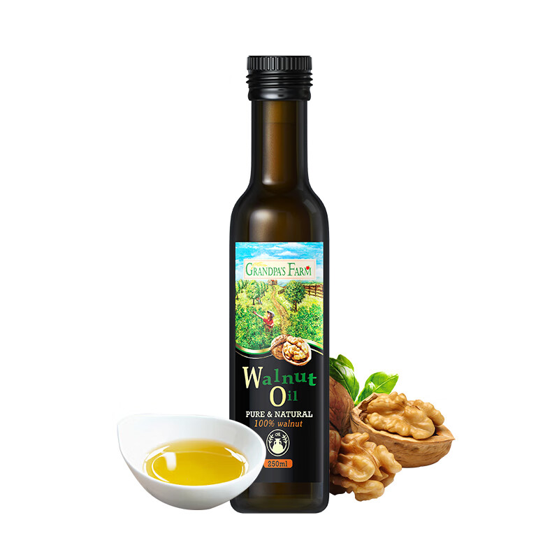 爷爷的农场GF法国原装进口食用油营养核桃油250ml