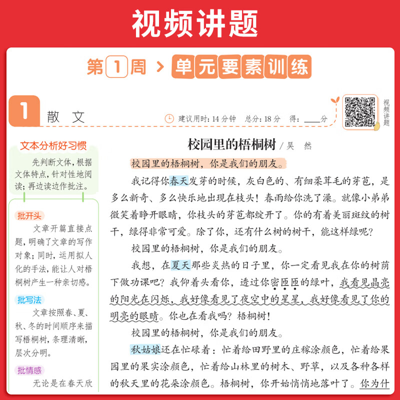 【年级自选】2025秋一本小学生语文阅读练习题一二三四五六年级阅读理解训练1223456年级上册同步练习课外拓展阅读练习册小学教辅书 小学语文阅读题上册 一年级上册