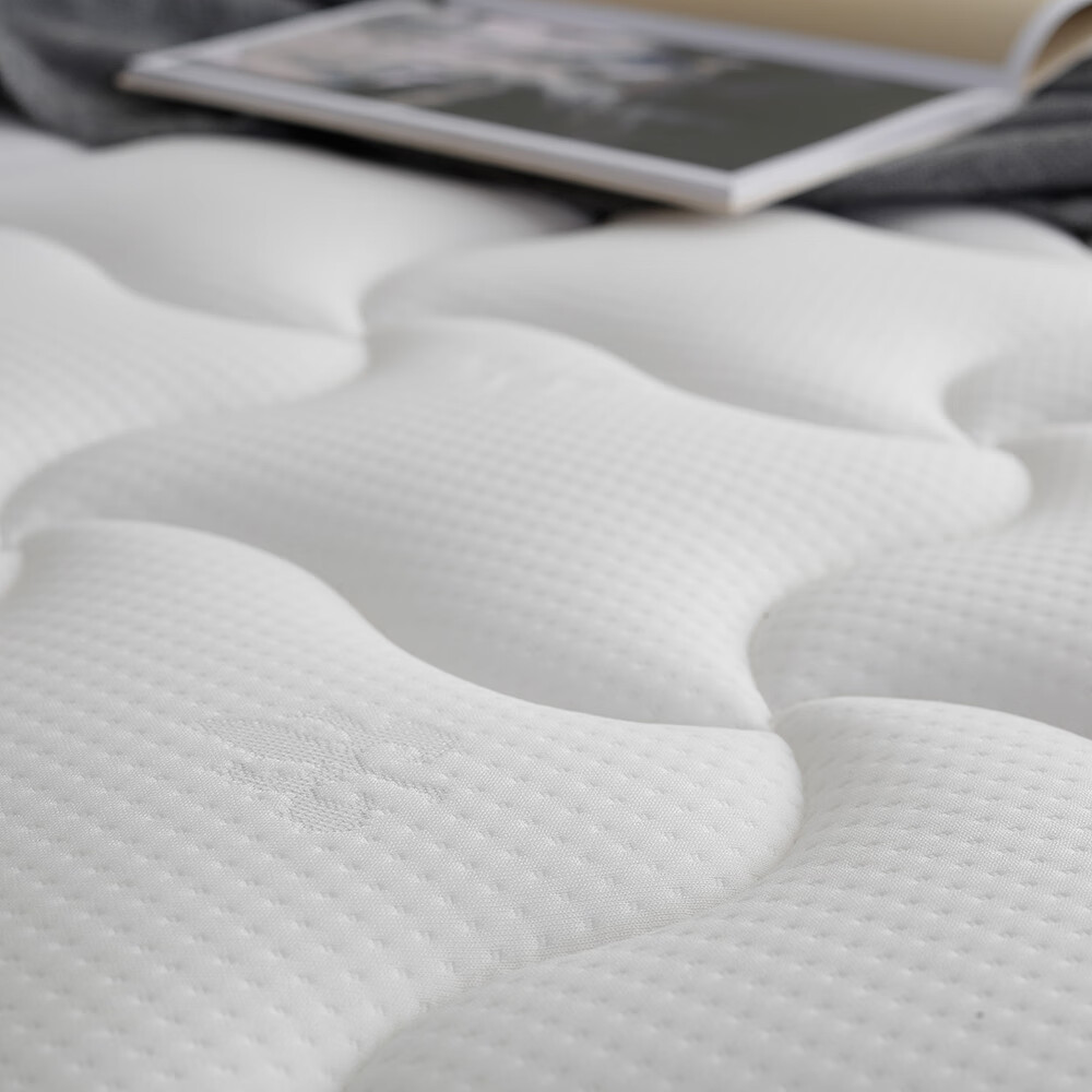 海马床垫天然乳胶席梦思床垫家用天然椰棕零胶水独立弹簧床垫 袋装弹簧+黄麻+2cm乳胶(25cm) 2*2.2米(定制尺寸联系客服)