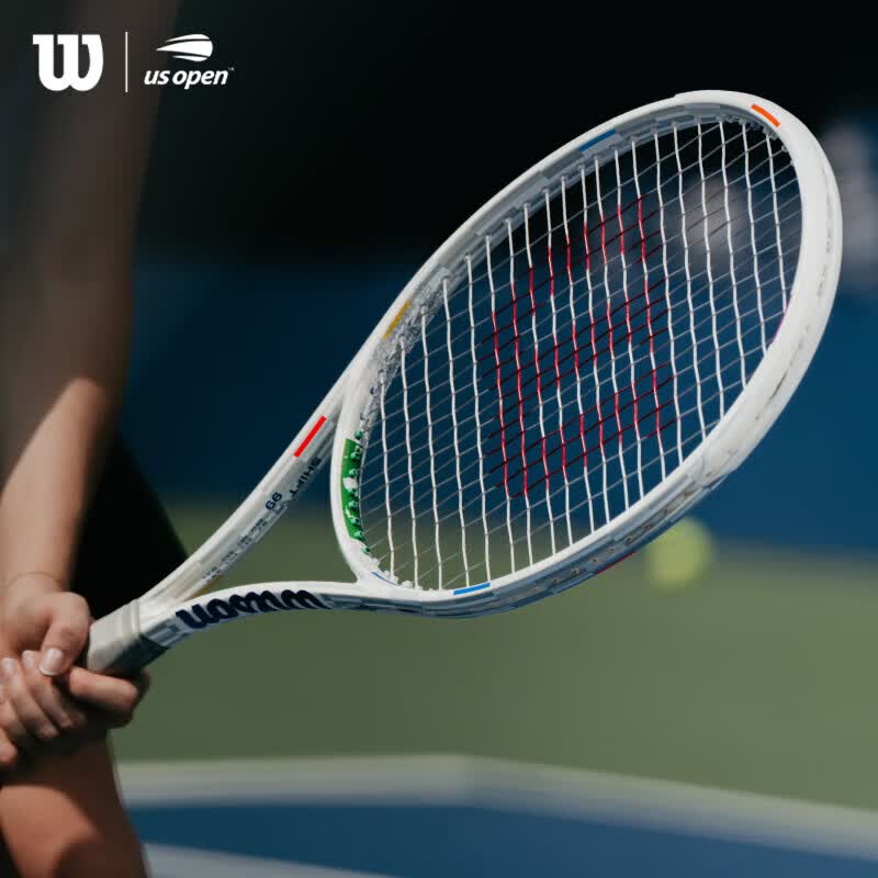 威尔胜（Wilson）SHIFT V1旋转系列 威尔逊全新手感全碳素纯白男女专业网球拍 SHIFT 99 美网 285g-WR178611 25款 2号柄