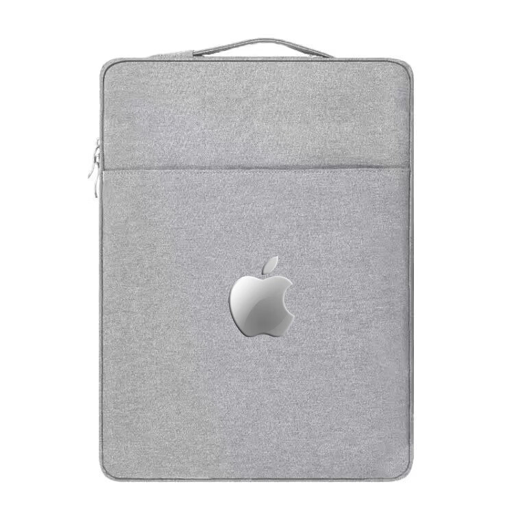 之宋苹果Apple MacBook Air13.6英寸Pro 14/16笔记本电脑手提包13.3/1 灰色灰色苹果标 13.3英寸