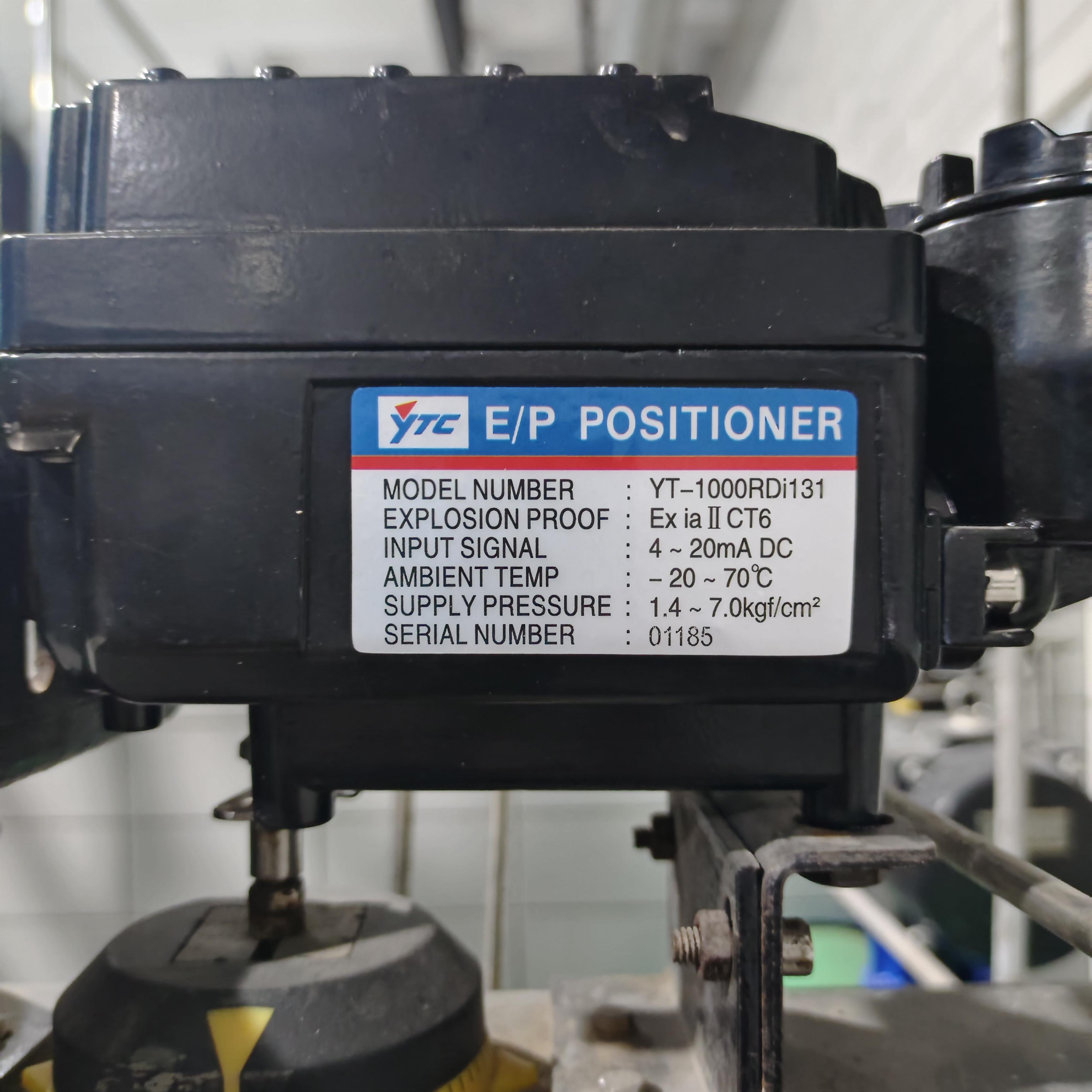 ytc气动调节比例阀防爆电气阀门定位器yt