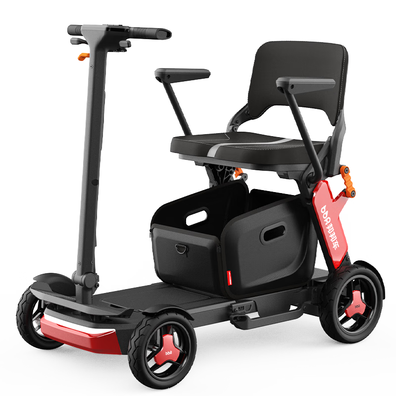 邦邦車代步電動車Q30智能全自動輕便可折疊老人家用四輪車鋰電可拆