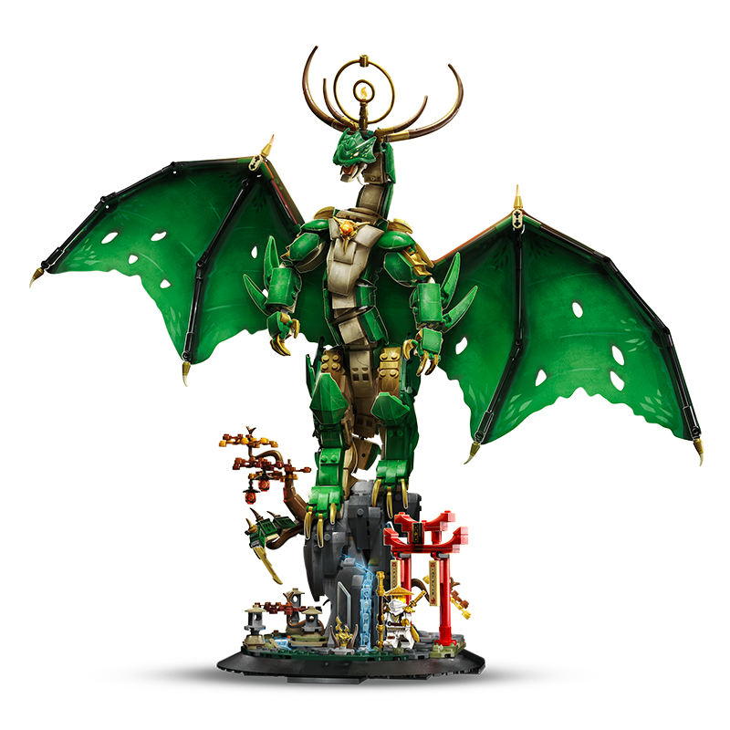 乐高（LEGO）积木拼装幻影忍者71847 守护神龙男孩儿童玩具生日圣诞礼物