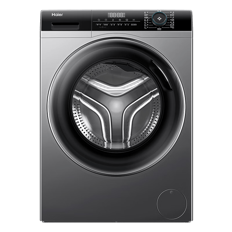 统帅（Leader）洗衣机海尔智家8公斤超薄滚筒洗衣机全自动家用417mm嵌入筒自洁智能预约一级能效滚筒单洗 8KG丨超薄417mm+除菌螨+智能预约 滚筒单洗