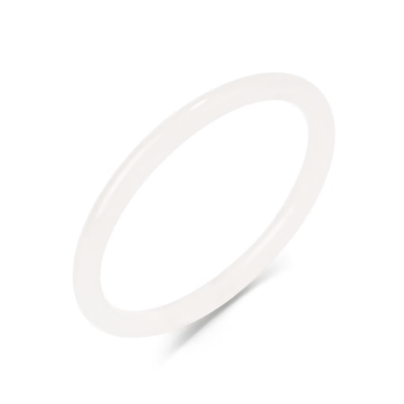 戴银坊白月光玉手镯女冰种宽条玉髓镯子首饰品纪念日生日礼物女友老婆 荔枝冻手镯（叮当镯） 62-63圈口（130-140斤）