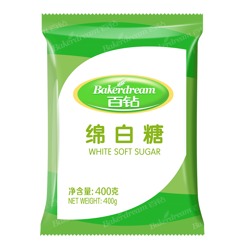 绵白糖400g袋装棉白糖食糖白砂糖细砂糖厨房调味烘焙原料 400克*1袋